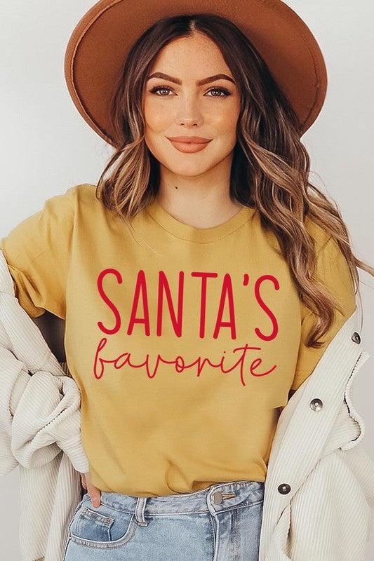 Santa&#39;s Favorite Graphic Tee