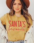 Santa's Favorite Graphic Tee