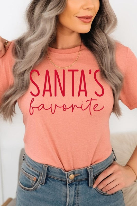 Santa&#39;s Favorite Graphic Tee