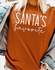 Santa's Favorite Graphic Tee