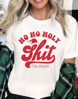 Ho Ho Ho Holy Shit I'm Drunk Graphic Tee