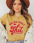 Ho Ho Ho Holy Shit I'm Drunk Graphic Tee