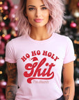 Ho Ho Ho Holy Shit I'm Drunk Graphic Tee