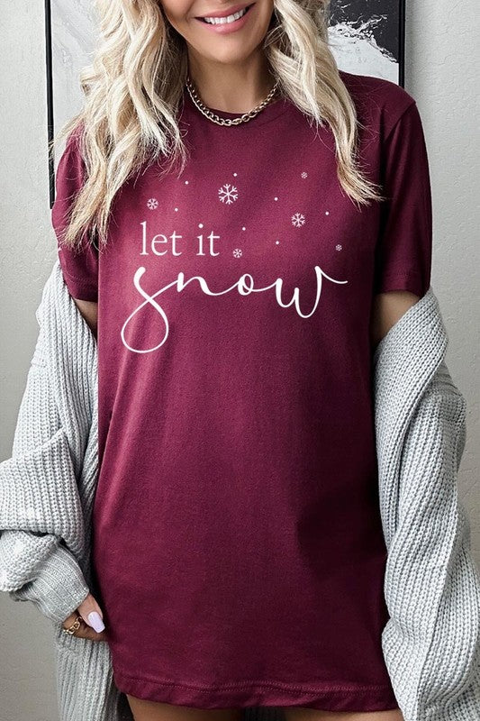 Let it Snow Graphic Tee