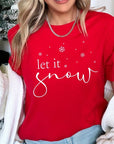 Let it Snow Graphic Tee