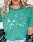 Let it Snow Graphic Tee