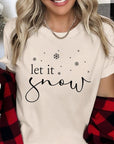 Let it Snow Graphic Tee