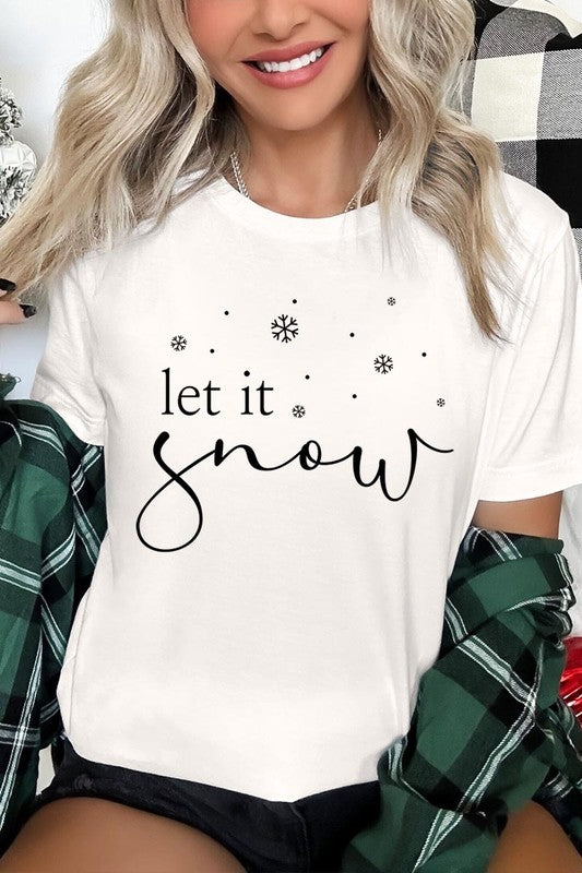 Let it Snow Graphic Tee