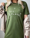 Let it Snow Graphic Tee