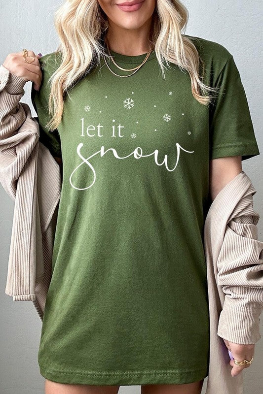 Let it Snow Graphic Tee