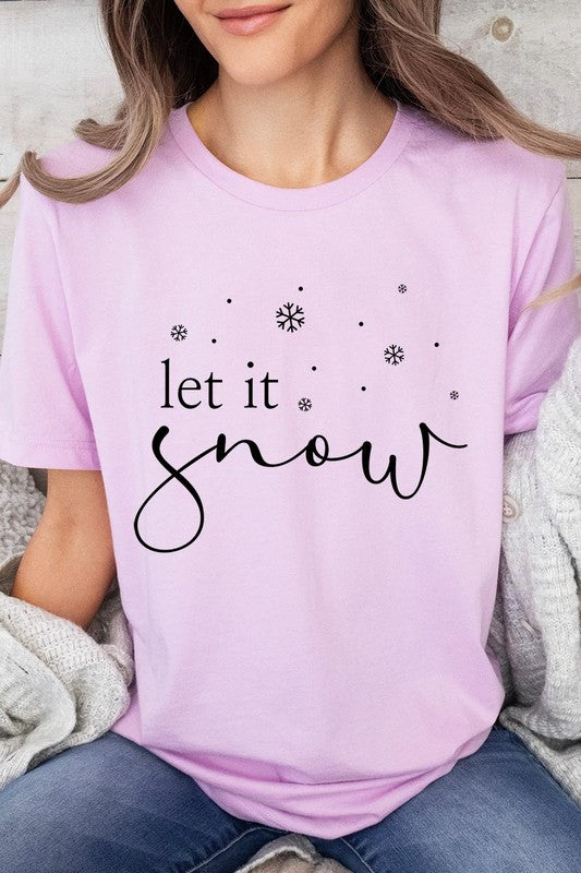 Let it Snow Graphic Tee