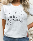 Let it Snow Graphic Tee