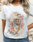 Not My Strength But His Tiger Graphic Tee