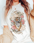 Not My Strength But His Tiger Graphic Tee