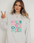 2025 New Year Graphic Crew Sweatshirt