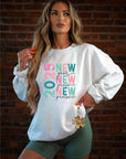 2025 New Year Graphic Crew Sweatshirt