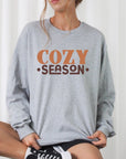 Cozy Season Graphic Crew Sweatshirt