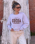 Hot Cocoa Graphic Crew Sweatshirt