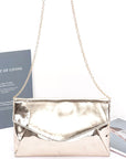 Color Mirror Envelope Clutch Swing Bag