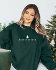 Rockin' Around Graphic Cozy Crew Sweatshirt