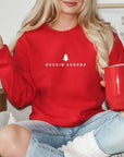 Rockin' Around Graphic Cozy Crew Sweatshirt