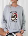 Big Nick Energy Colorful Cozy Crew Sweatshirt