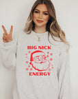 PLUS Big Nick Energy Red Ink Cozy Crew Sweatshirt