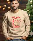 Big Nick Energy Red Ink Cozy Crew Sweatshirt