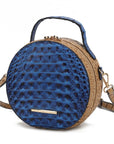 MKF Ynnari Croc-Embossed Crossbody Bag by Mia K.