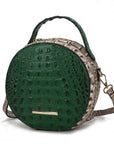 MKF Ynnari Croc-Embossed Crossbody Bag by Mia K.