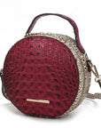 MKF Ynnari Croc-Embossed Crossbody Bag by Mia K.