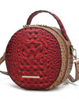 MKF Ynnari Croc-Embossed Crossbody Bag by Mia K.