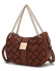 MKF Solari Braided Chain Shoulder Bag by Mia K