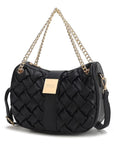 MKF Solari Braided Chain Shoulder Bag by Mia K