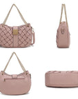 MKF Solari Braided Chain Shoulder Bag by Mia K