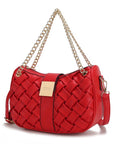 MKF Solari Braided Chain Shoulder Bag by Mia K