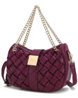 MKF Solari Braided Chain Shoulder Bag by Mia K