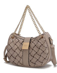 MKF Solari Braided Chain Shoulder Bag by Mia K