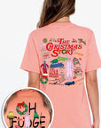 Christmas Movie Story Front & Back Graphic Tee