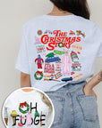 Christmas Movie Story Front & Back Graphic Tee