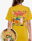 Christmas Movie Story Front & Back Graphic Tee