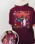 Christmas Movie Story Front & Back Graphic Tee