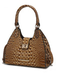 MKF Ava Faux Crocodile-Embossed Tote Bag by Mia K