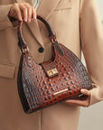 MKF Ava Faux Crocodile-Embossed Tote Bag by Mia K