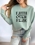 Faith over Fear Graphic Sweatshirt