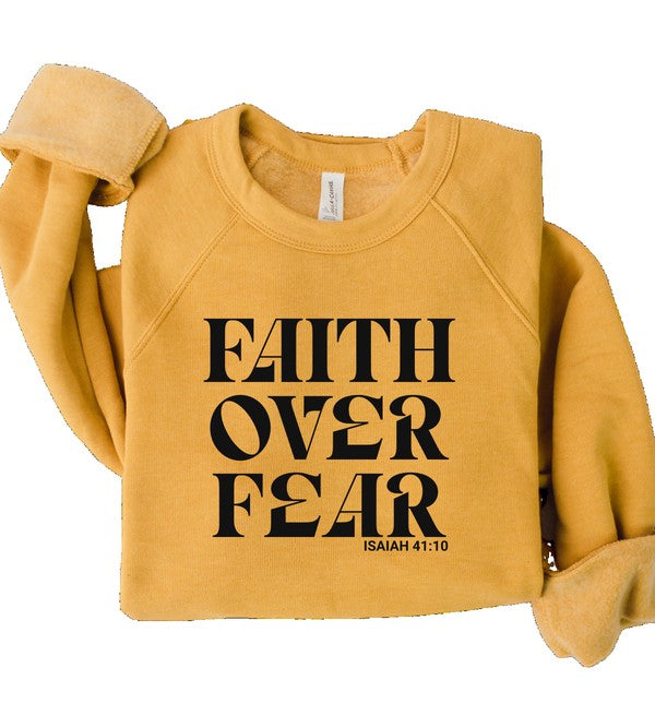 PLUS Faith Over Fear Graphic Sweatshirt