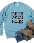 PLUS Faith Over Fear Graphic Sweatshirt