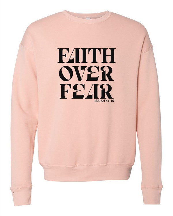 PLUS Faith Over Fear Graphic Sweatshirt