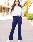 Julia Rose - The Mila Navy Bootcut Leggings