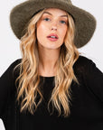 Fuzzy Winter Fedora Hat